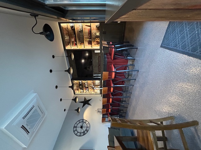 Bright Basement Gym Floor - Polyaspartic Coating